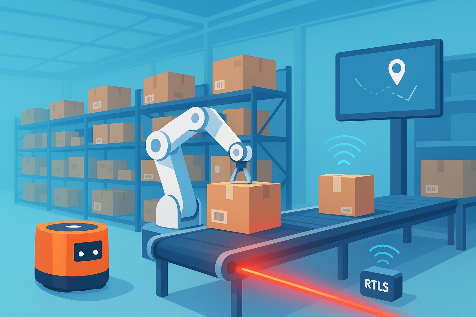 Automatizovaný sklad v akcii